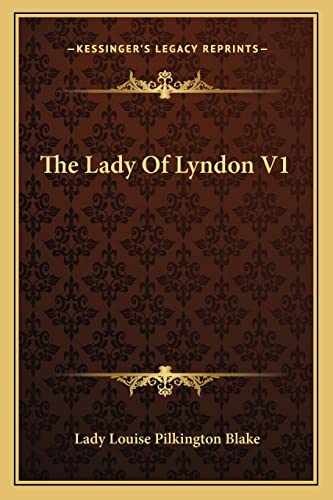 The Lady Of Lyndon V1