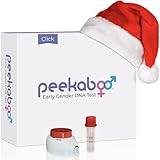 Peekaboo Early Gender Test Click, at-Home DNA Kit, Virtually Painless, Over 99% Accurate, All Fees Included, Test As Soon As 6 Weeks