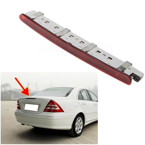 Troisième feu stop surélevé Benz W203 Berline, finition ABS durable