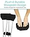 Vive Sheepskin Crutch Pads & Hand Grips - Comfortable, Breathable, Machine Washable Padding for Adults - Premium Accessory Covers for Crutches, Armpits - Latex-Free & Non-Toxic