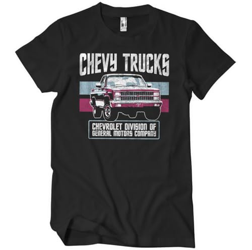 Chevrolet Officially Licensed Chevy Trucks - General Motors Mens T-Shirt (Black), X-Large