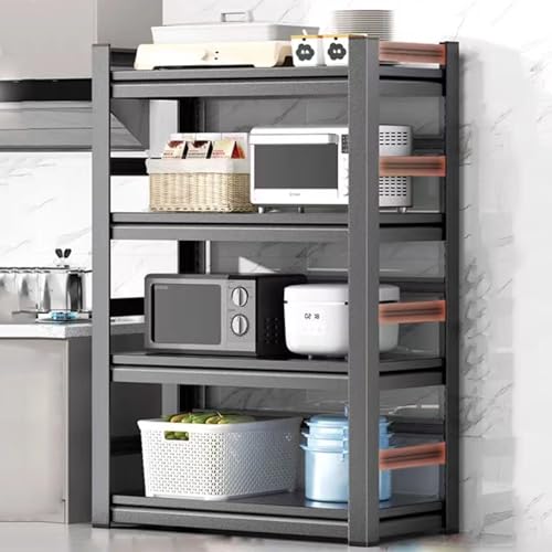 Support de micro-ondes robuste et étagère de cuisine réglable