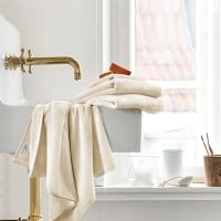 Mixweer 6 asciugamani da bagno oversize, 101 x 203 cm, in microfibra