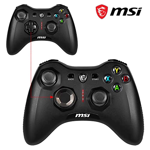 FORCE GC30 V2 Wireless PC Gamepad Controller - 2.4 GHz, batteria Li-Ion 600mAh, coperture D-Pad sostituibili, due motori a vibrazione, USB 2.0 - cablato/wireless - Controller - Immagine 2