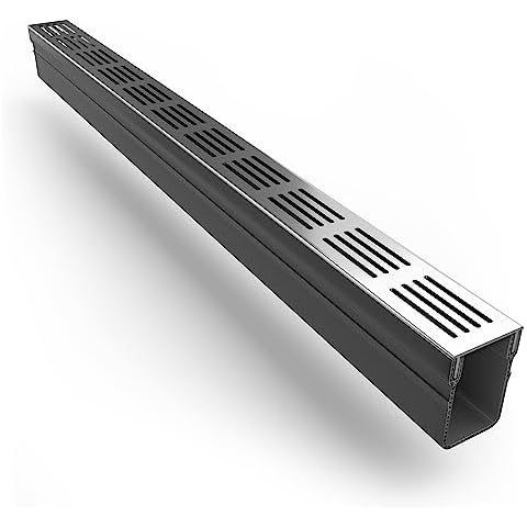 Alusthetic Outdoor Garden Drainage Channel Cover