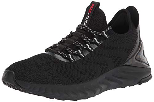 PEAK Mens Comfortable Running Shoes Taichi King Adaptive Smart Cushioning Supportive Training Sneakers for Walking, Tennis, Fitness, Gym