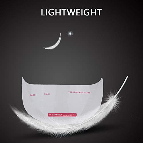 KIMISS Ricambio parabrezza per visiera per casco