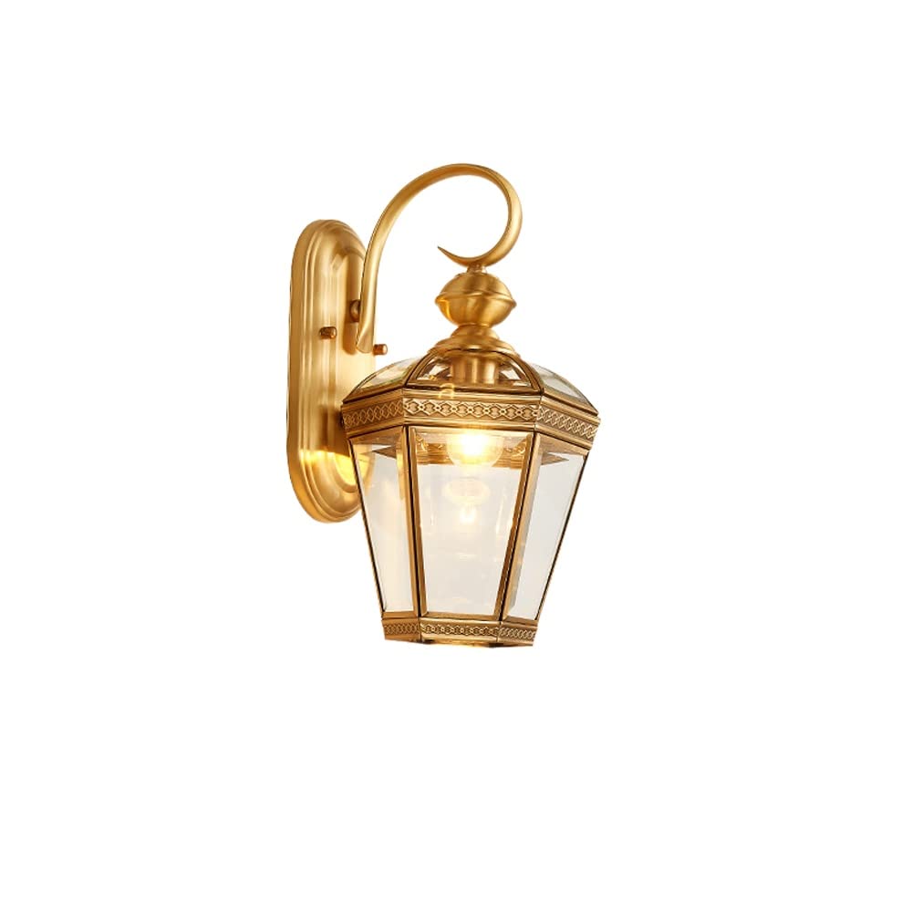 Lanterne murale de jardin E27 pour illuminer patio et terrasse