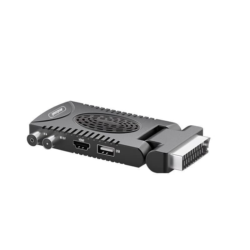 Decoder Tv Digitale Terrestre DVB-T2 HD 4K H.265 USB Scart HDMI Dolby