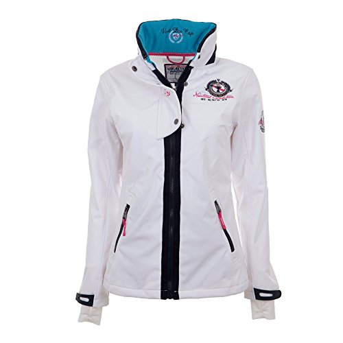 Vent du cap - Blouson softshell fille GADJI-blanc-10 ans Cover