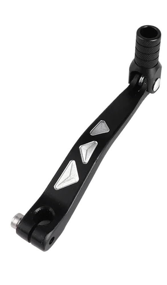 Ypmgrwlsn Black Gear Lever Motorcycle Aluminium Folding Gear Shifter Shift Lever Dirt Pit Bike For 50Cc 70Cc 110Cc 125Cc For Crf 50