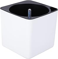 Vista 1 de GANAZONO 4 unidades, 1 juego de macetas de riego automático, maceta hidropónica para plantas suculentas, macetas para plantas de interior, macetas