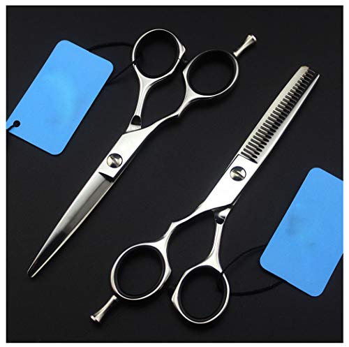 Professional Left Handed Hair Scissors Set,Thinning/Texturizing Scissors for Barber/Salon/Home Shear