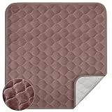 Reusable Waterproof Incontinence Chair Pads (22' x 21') - Machine Washable Seat Protector - Chair Protector...