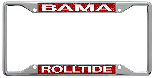 Cadre de plaque d'immatriculation Alabama WinCraft S08154 auto métallique