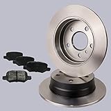 Bremsbelagsatz Hinterachse Fremax Set BD-0119 Bremsscheiben FBP-1214 Bremsbeläge für Hinterachse