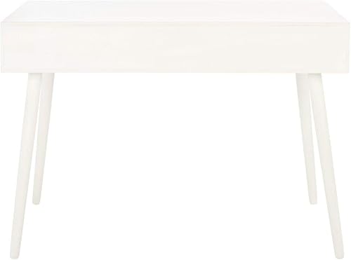 Miniatura 10 de SAFAVIEH Home Collection - Escritorio Remy con 1 cajón, color blanco envejecido