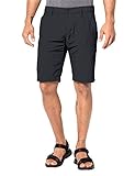 Zwei Geheimtasche Jack Wolfskin Herren Desert Valley Shorts Men Schnelltrocknende Kurze Wanderhose, phantom, 56 (XL)
