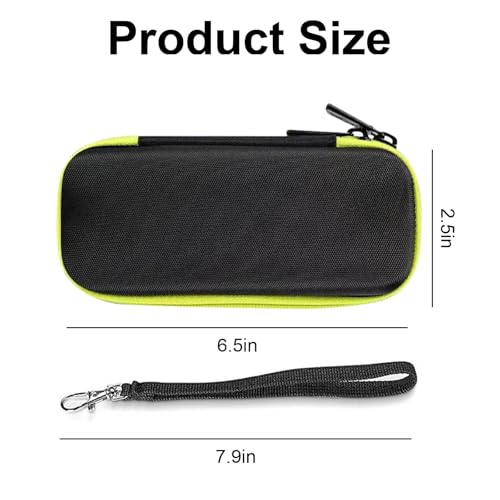 ANBOO Tas voor Philips OneBlade elektrische trimmer en scheerapparaat QP2734/QP2824/QP6551, One Blade draagtas, reisetui, stootvaste EVA-opslag - Afbeelding 4