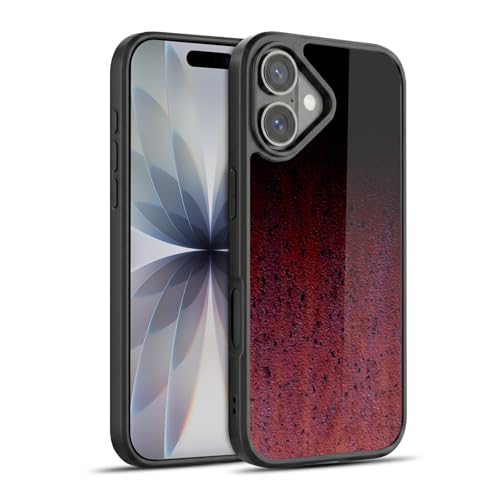 Coque en Gel renforcée iPhone 17 Protection de Qualité Militaire PLdesign Bois et Rouille