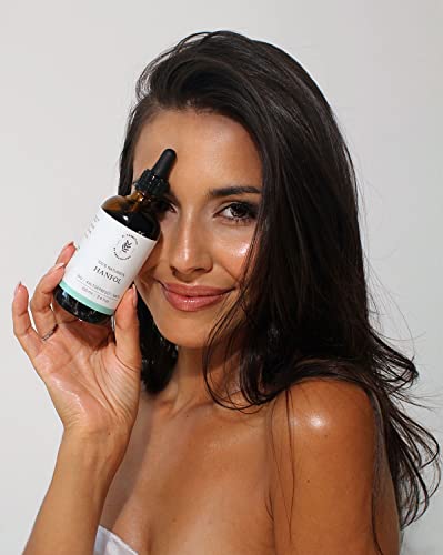 Kräuterland Bio Hanföl - Hautöl 100ml kaltgepresst - reines Bio Hanfsamenöl zur Pflege von Haut und Haaren in Premium Qualität