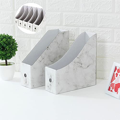 5 Pezzi Portariviste in cartone, Organizer da