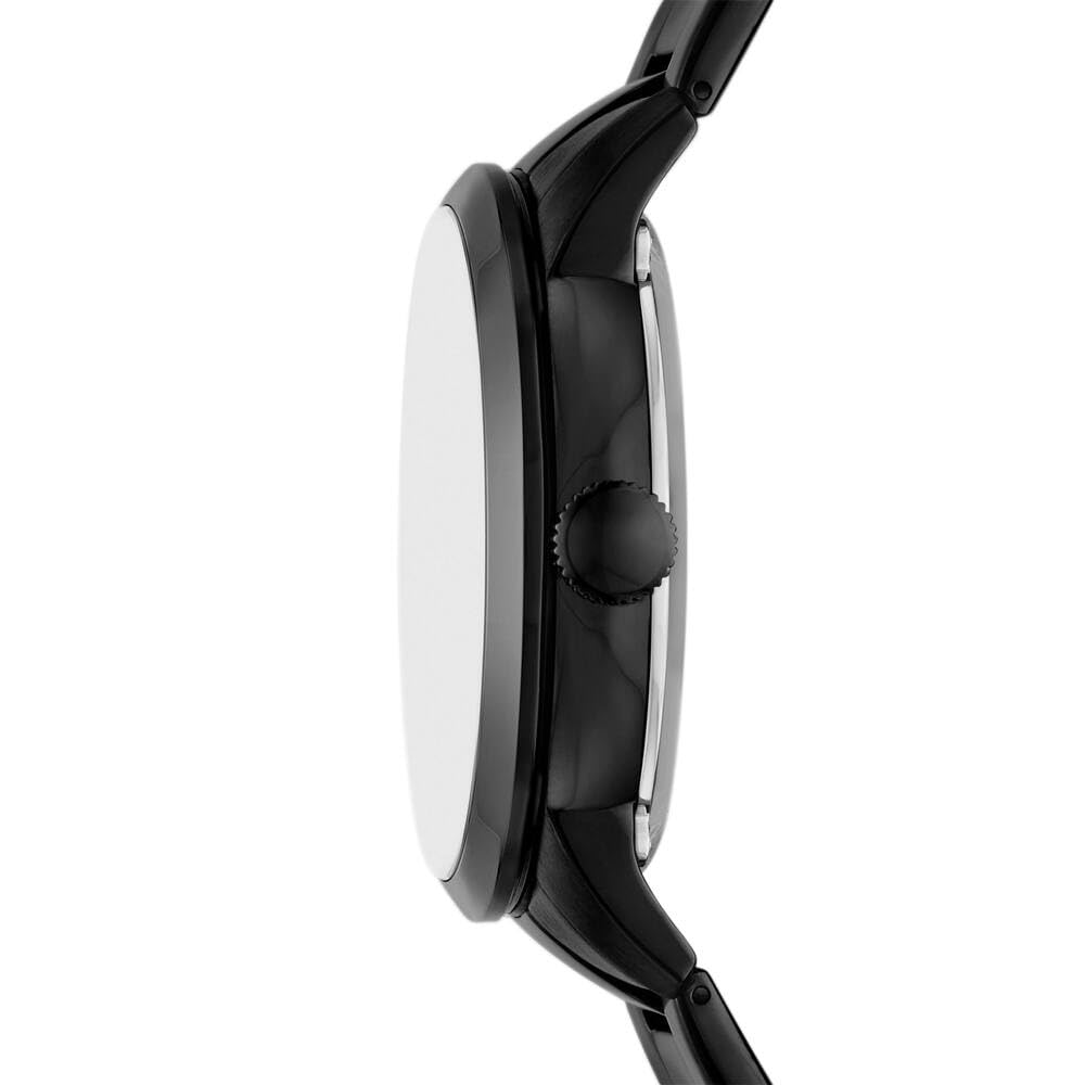 Fossil Reloj Townsman para Hombre, Movimiento automático de Tres Agujas con Correa de Acero o Piel