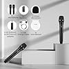 FerBuee Wireless Microphone Dual Professional Cordless Mic Handheld Microphone System for Amplifier, PA System, Karaoke, Meeting, Party, Church (Black & Black) #5