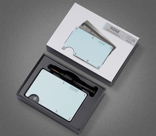 The Ridge Minimalist Slim Wallet For Women - RFID Blocking Front Pocket Credit Card Holder - Metal Wallet For women With Money Clip4