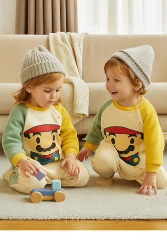 Image of Bold N Elegant Full Sleeve Footless Baby Romper Onesie Front Button Bodysuit Jumper for Newborn Baby Boys Girls Kids