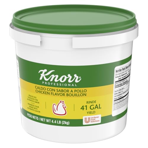 Image of Knorr Professional Caldo de Pollo, Chicken Bouillon Tubs, 4.4 Lb, 4 Pack