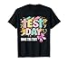 Test Day Rock The Test Pencil Coquette Bow Teacher Testing T-Shirt
