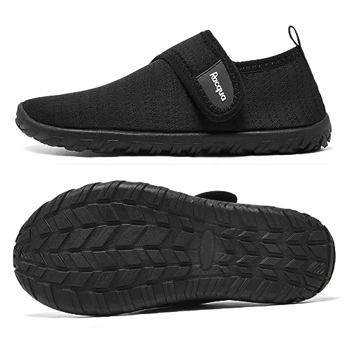 Racqua Kids Water Shoes Boys Girls Quick Dry Barefoot Lightweight Beach Sport Aqua Shoes Swim Pool Walking Surfing Boating Shoes Big Kid Black 5 thumb #2