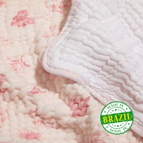 Papi Textil Toalha De Banho Soft Bamboo Mami Com Capuz Estampada 1,15M X 85Cm Contem 01 Unidade