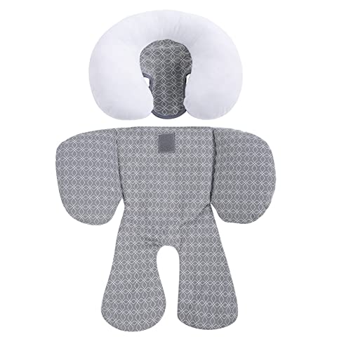 Cojín Reversible para Bebé para Cochecito Todas Las Estaciones miniatura 3