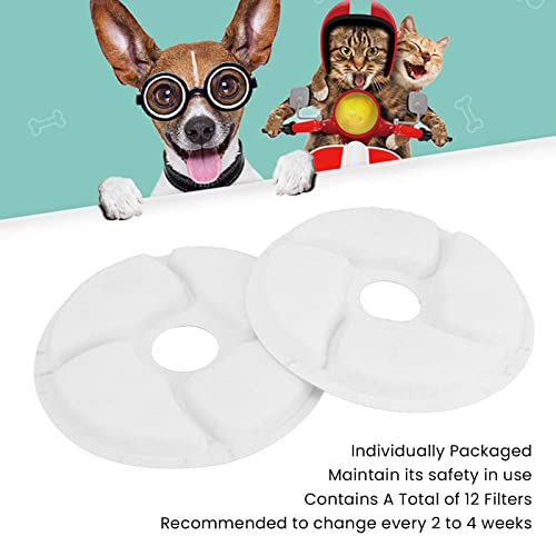 Filtro de repuesto 3 capas para fuente de agua de mascotas miniatura 4