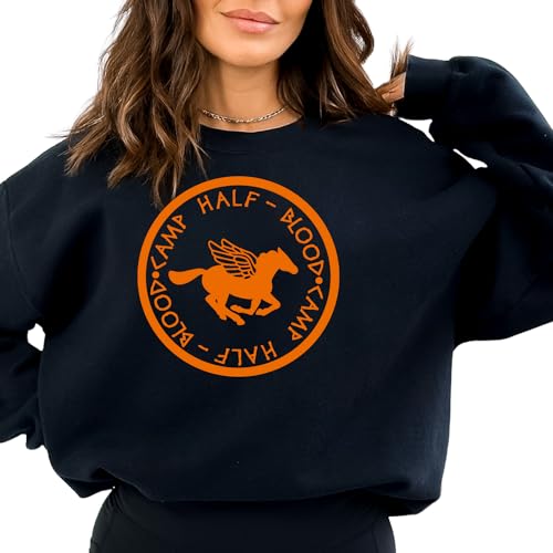 Custom Percy Jackson Sweatshirt Hoodie, Camp Half Blood, Heroes Of Olympus Sweatshirt, Camp Jupiter Sweatshirt, Book Lover Gift, Bookish Sweatshirt