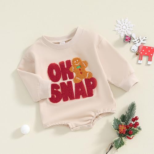 Christmas Baby Clothes Newborn Baby Boy Girl Sweatshirt Romper Jumpsuit My First Christmas Outfit Fall Winter Outfits2