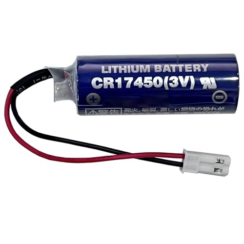 HIGHAKKU 3V CR17450 �d�r Maxell CR17450 (3V) �Ή� SANYO CR17450E-R-CN17�Ή� �Z��΍Ќx���(���ނ蓖�ԁE�˂��� ��p���`�E���d�r)