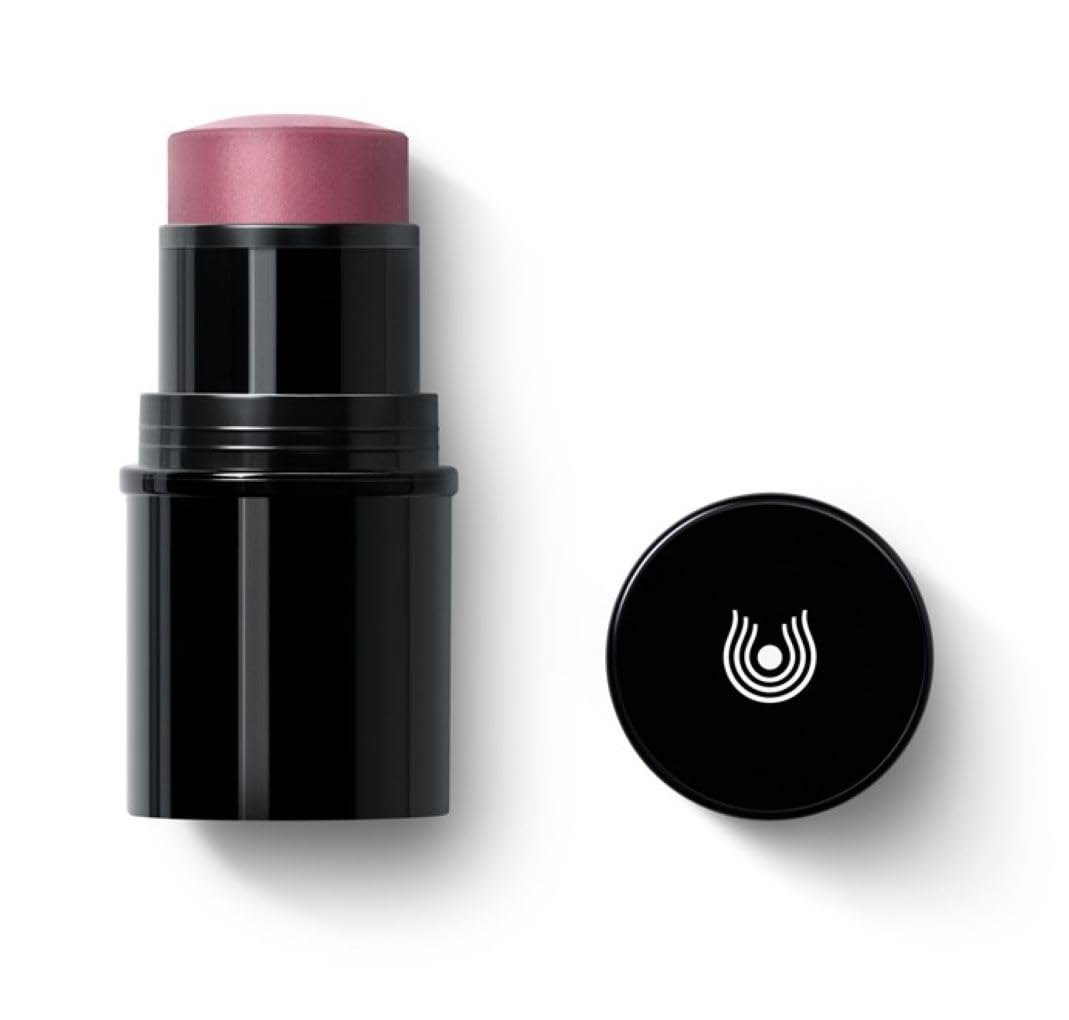 Dr. Hauschka Lip to Cheek 03, Rosewood, Multifunctional Cream Blush and Glow Stick for Cheeks & Lips, for All Skin Tones, 0.22 Oz.