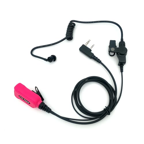 Tubo de aire acústico encubierto EAP-2 compatible con walkie talkies Baofeng BF-888S