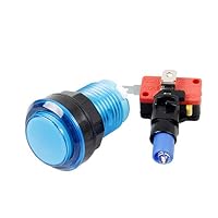 EG STARTS 10x neue LED beleuchtet Arcade-Tasten mit Mikroschalter Mame Multicade Jede Farbe von 2 Stück – Ansicht 5