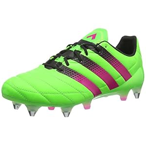 adidas ACE 16.1 SG Lederen Laarzen Voetbal voor Heren, Blauw, 42 EU