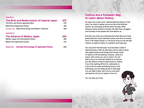 A History of Japan in Manga: Samurai, Shoguns and World War II
