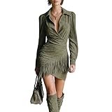 Notre robe soirée femme asymétrique et sexy est parfaite pour un cocktail. Tissu léger pour un look élégant et chic.