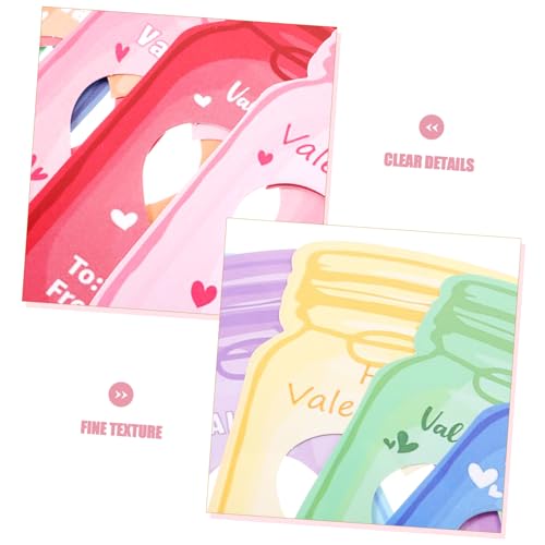 BUTIFULSIC 1 Conjunto De Cartões De Garrafa Presentes Cartões De Felicitações Cartões De Mensagem De