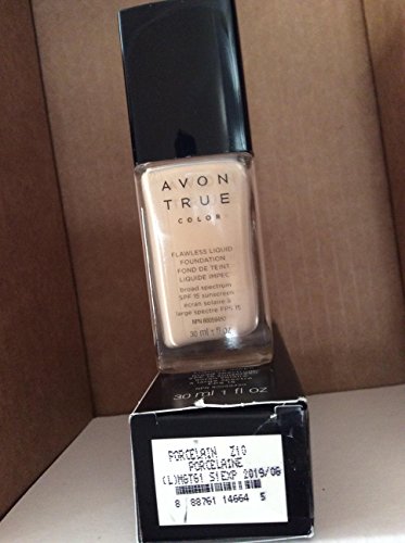 Avon TRUE Color Ideal Flawless Liquid Foundation broad spectrum SPF 15 sunscreen PORCELAIN