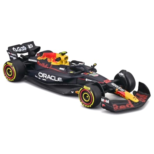 Bburago - F1 2025 Oracle Red Bull RB21 Bahrain GP - Réplique Métal 1/64 - Pilote #22 Yuki Tsunoda - Voiture de Course à Collectionner - Saison F1 2025 - Formule 1 Voiture de Course