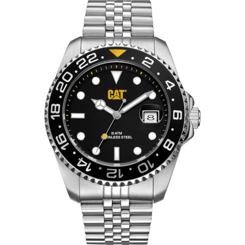 La mejor comparación de Caterpillar Reloj los más solicitados. 36 Reloj CAT R-TYPE Material Acero Inoxidable Color PLATA
