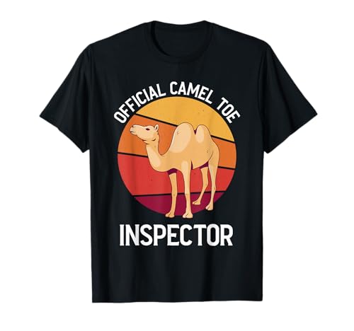 Offizieller Cameltoe Inspector Desert Animal Camel T-Shirt